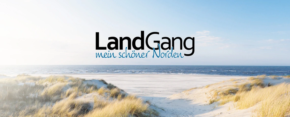 LandGang Header mit Strand