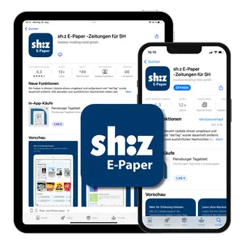 Smartphone - SHZ E-Paper im Play Store