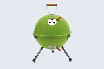 Mini BBQ Kugelgrill Cookout in Grün